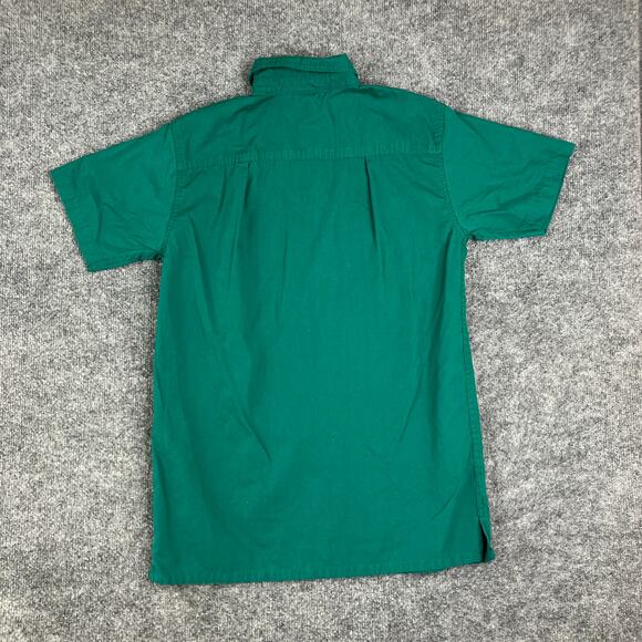O'Reilly Auto Shirt Womens Small Green Work Uniform Short Sleeve Embroidered Top - Picture 7 of 8